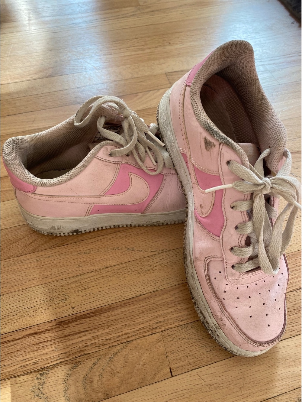 Pink Nike Air walking running hiking cross trainer sneakers gym shoes 8 8.5